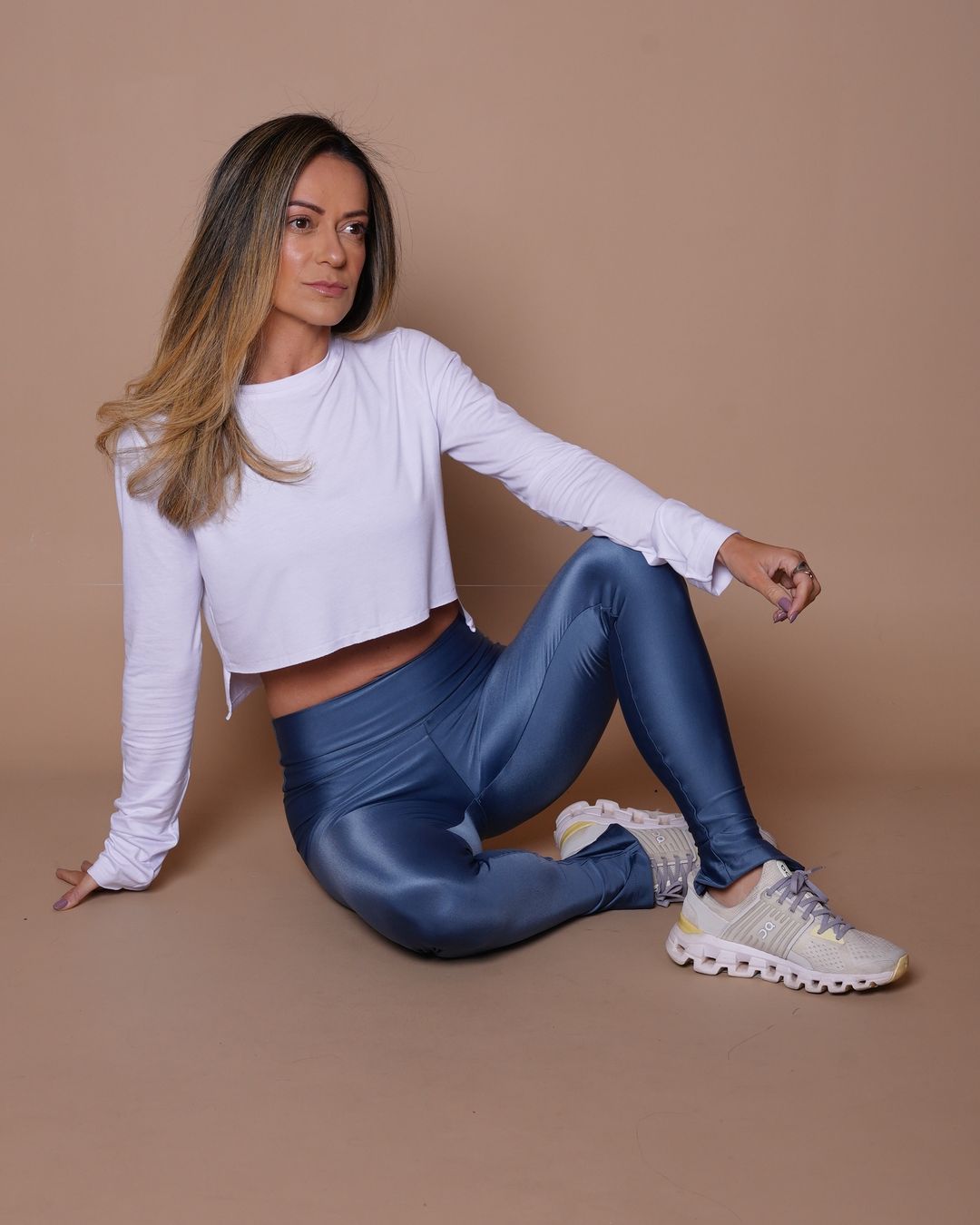 CAMISETA CRIS CROPPED ML - VISCOSE COM ELASTANO