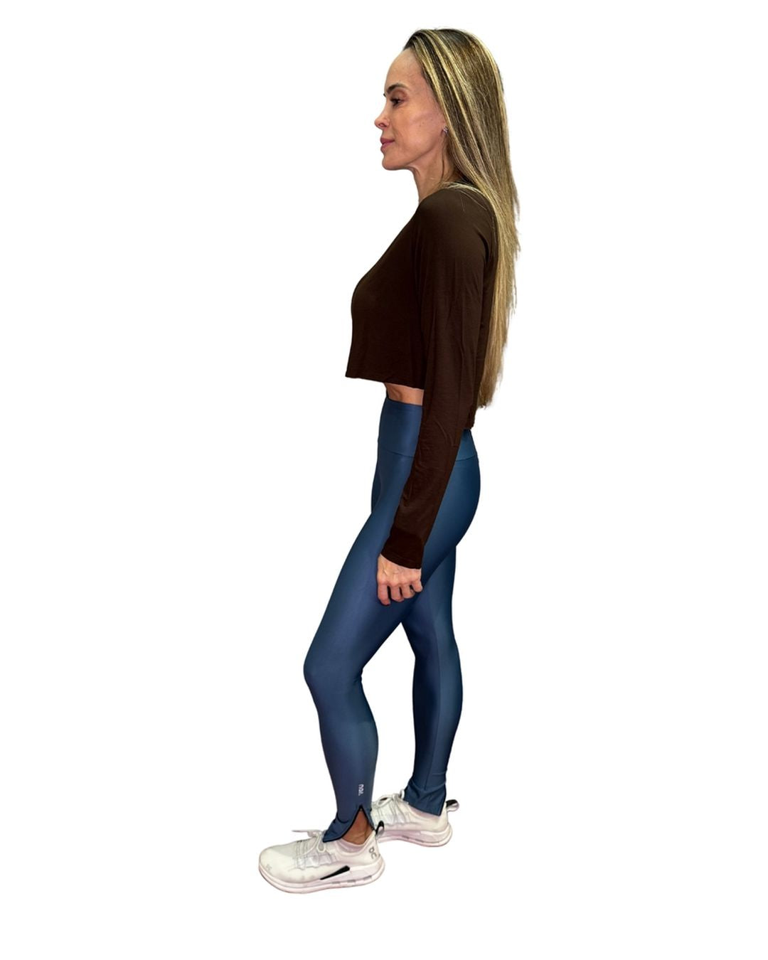 CAMISETA CRIS CROPPED ML - VISCOSE COM ELASTANO