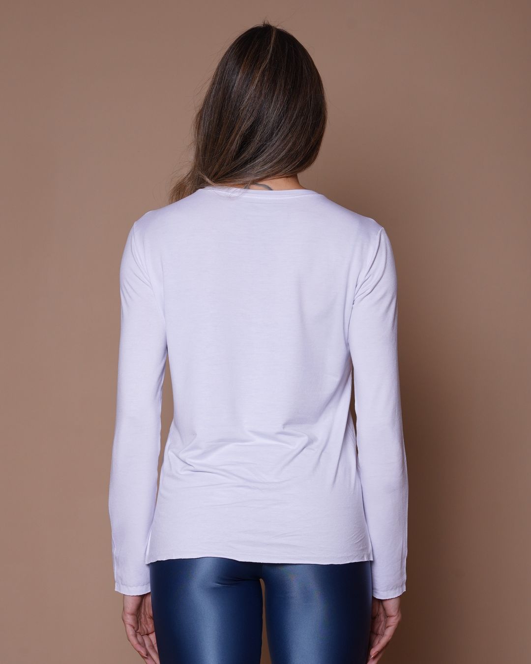 CAMISETA CRIS ML - VISCOSE COM ELASTANO