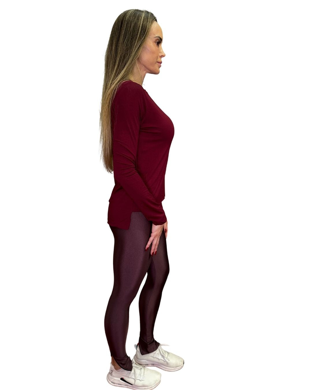 CAMISETA CRIS ML - VISCOSE COM ELASTANO