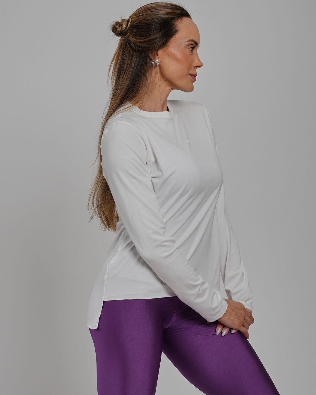 Camiseta Cris ML - Viscose com elastano