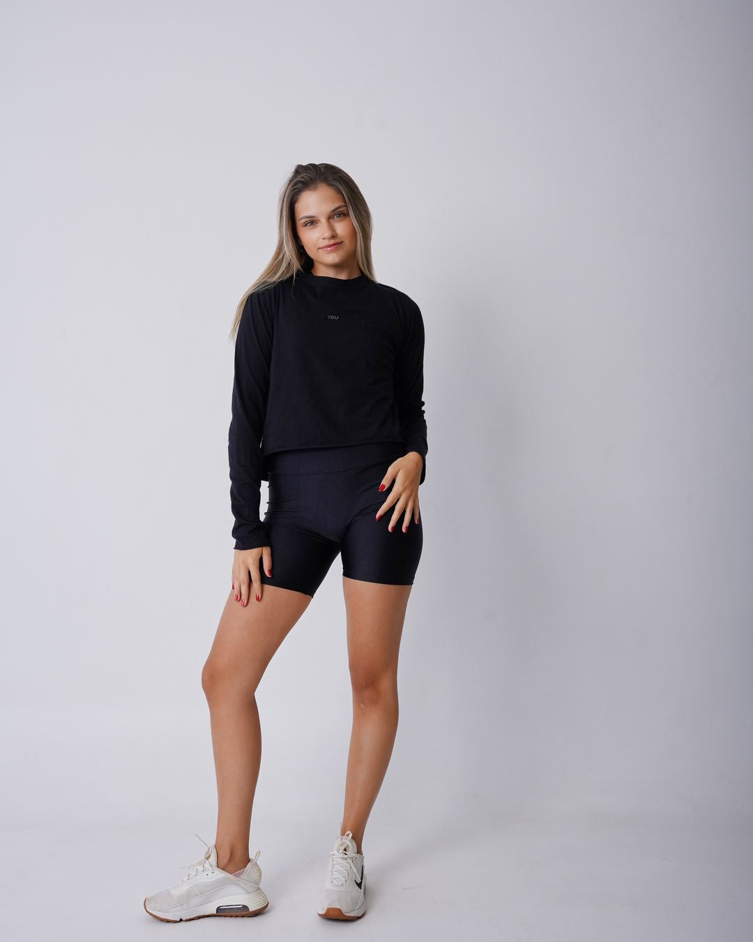 CAMISETA CRIS ML - ALGODAO COM ELASTANO