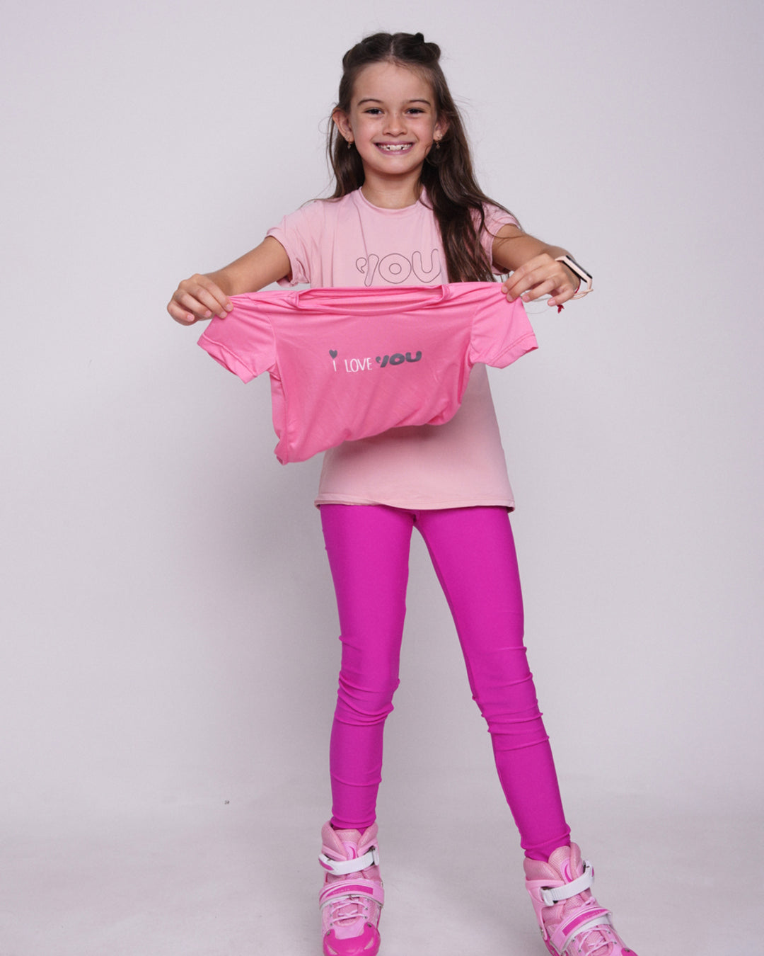 Camiseta Infantil Love - Crepe