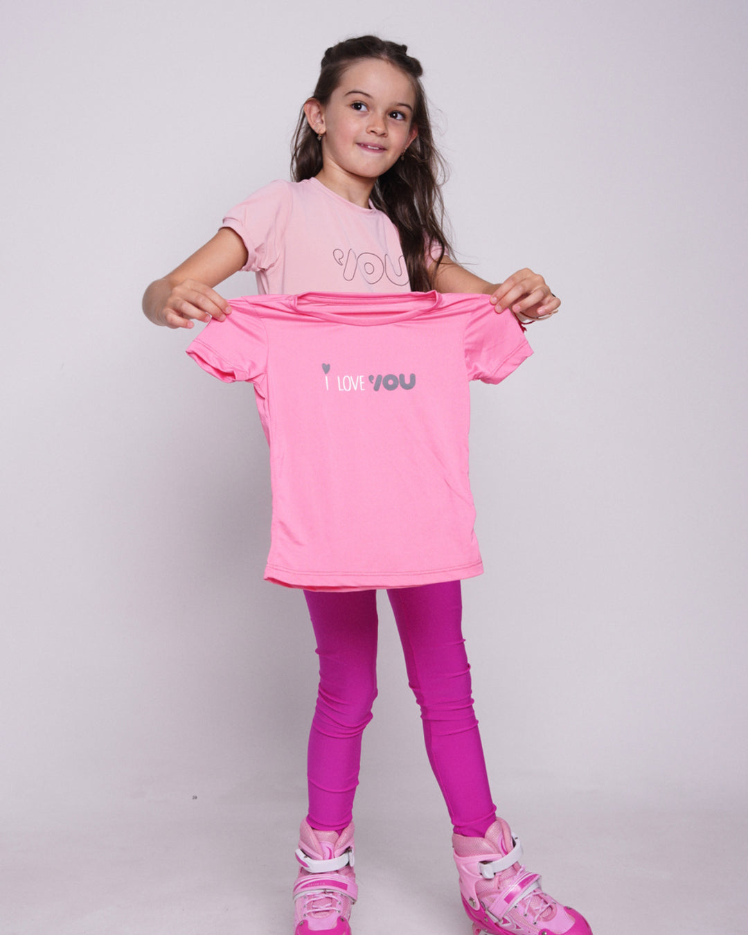 Camiseta Infantil Love - Crepe