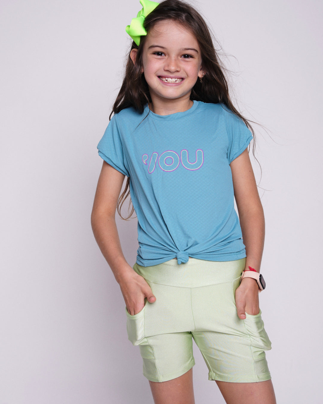 BERMUDA INFANTIL DUDA - LYCRA