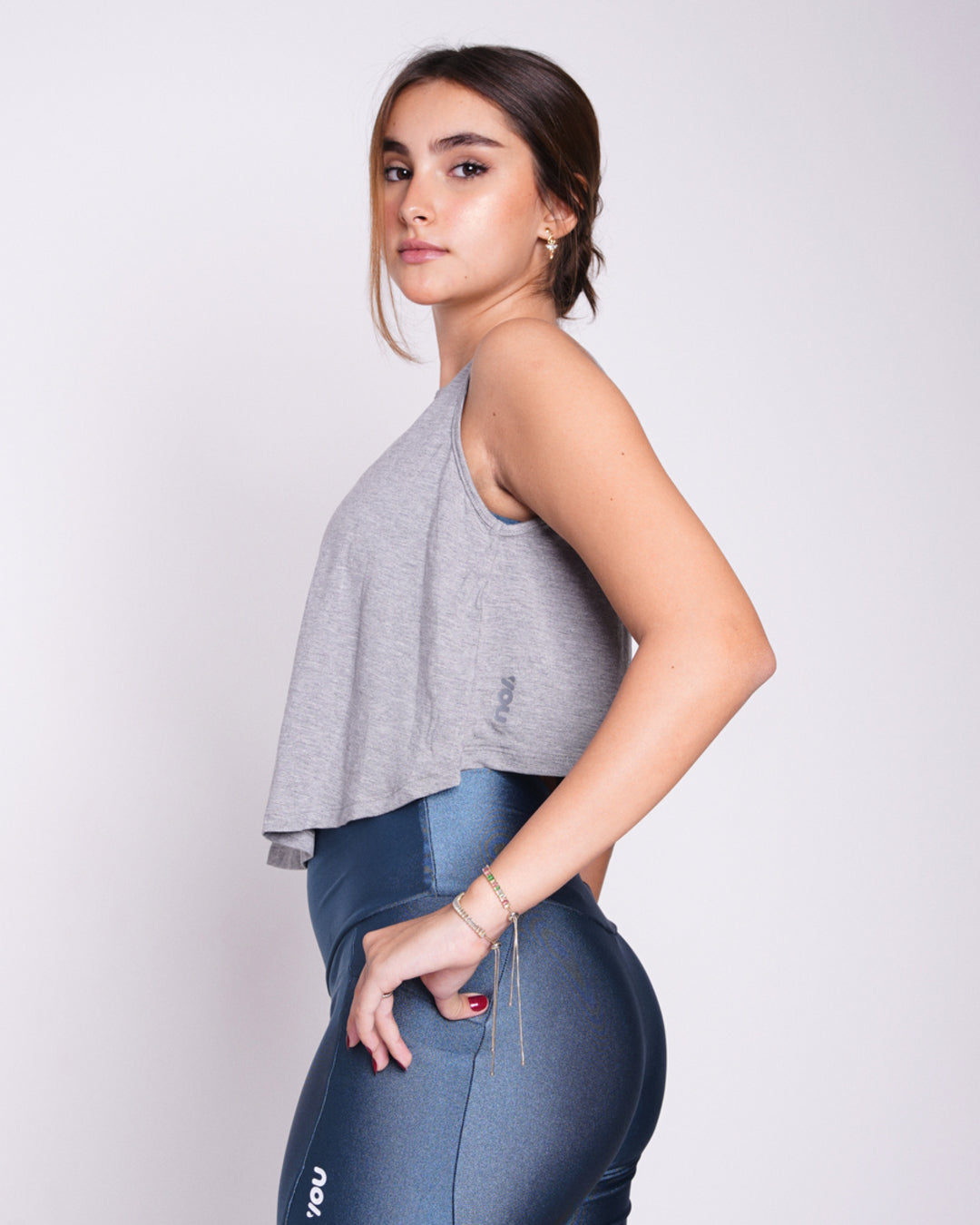 Regata Bella Cropped - Viscose com elastano