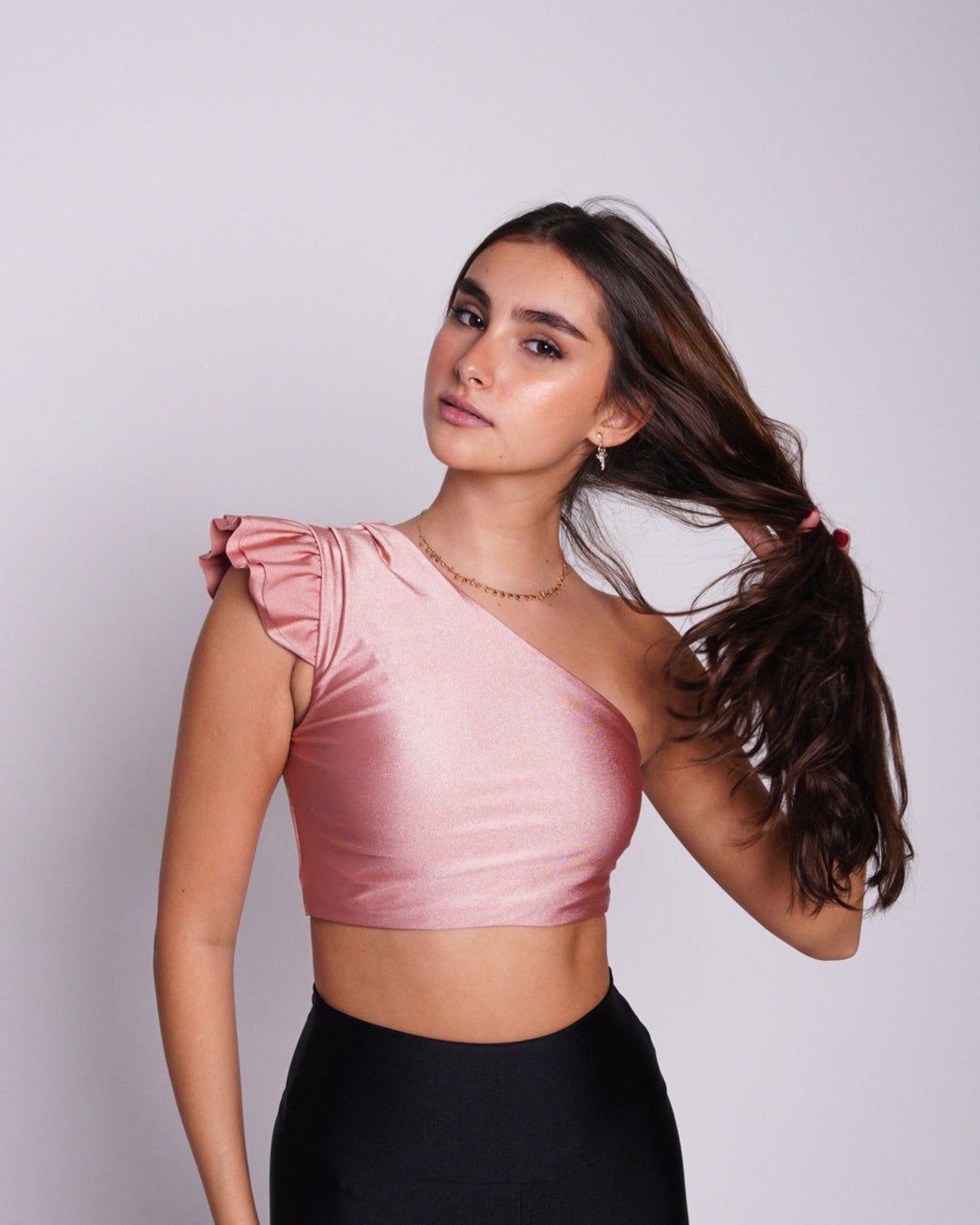 Top Charme Babado - Lycra