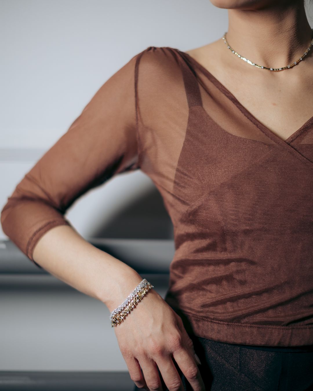 Blusa MA AVA - Tule