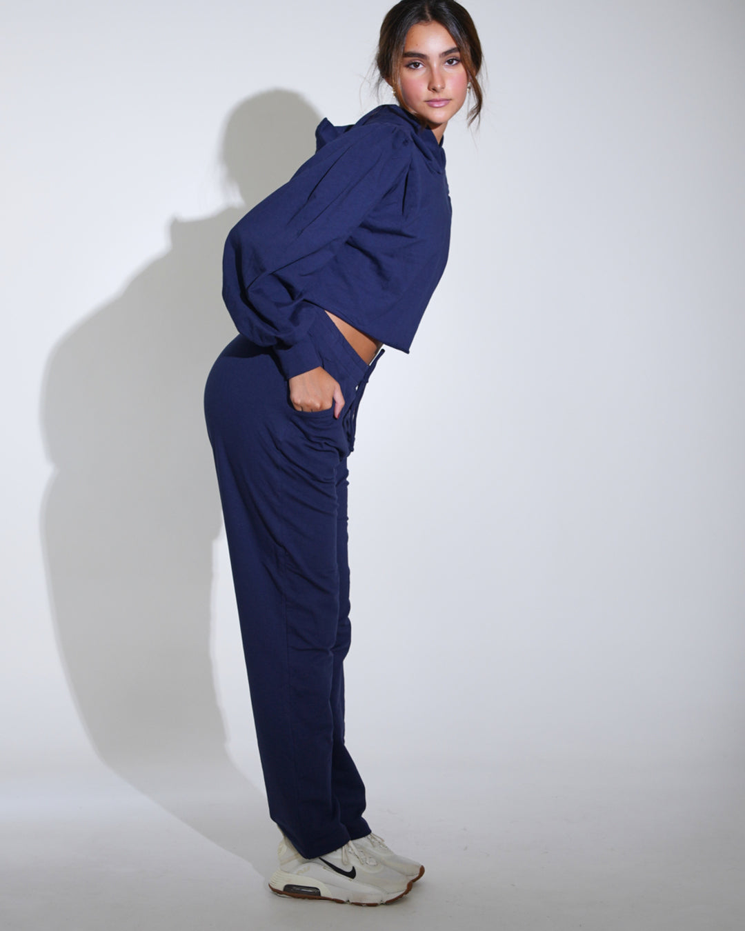 Blusa Aninha Cropped - Moletom