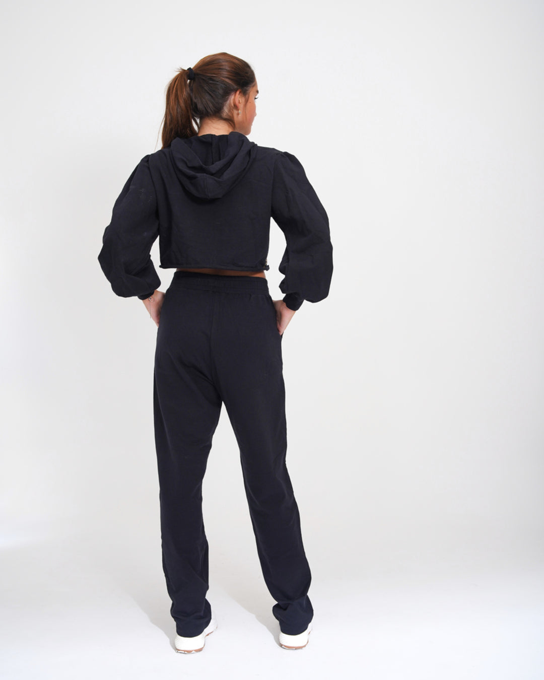 BLUSA ANINHA CROPPED - MOLETOM