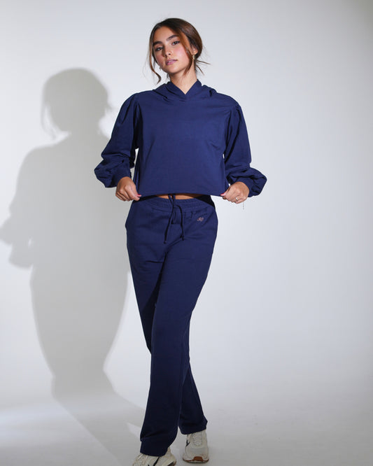 BLUSA ANINHA CROPPED - MOLETOM