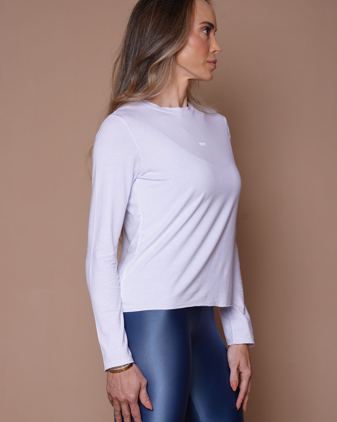 CAMISETA CRIS ML - VISCOSE COM ELASTANO