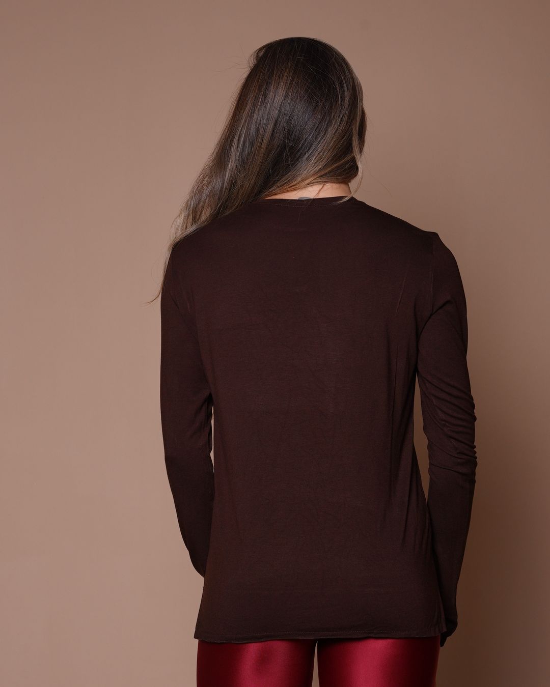 CAMISETA CRIS ML - VISCOSE COM ELASTANO