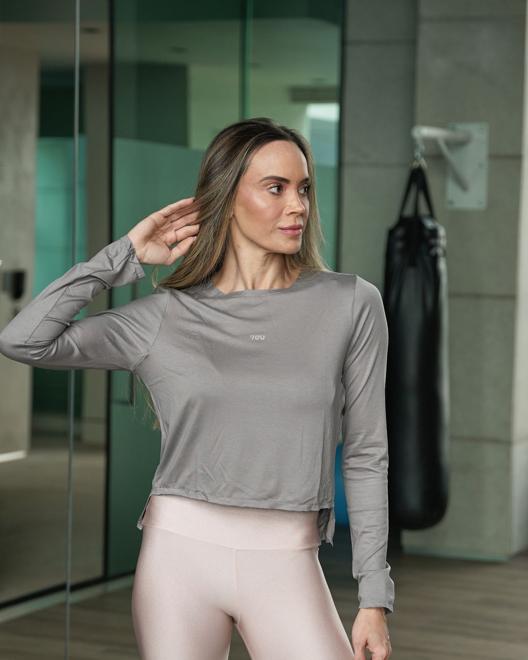 CAMISETA CRIS ML - VISCOSE COM ELASTANO
