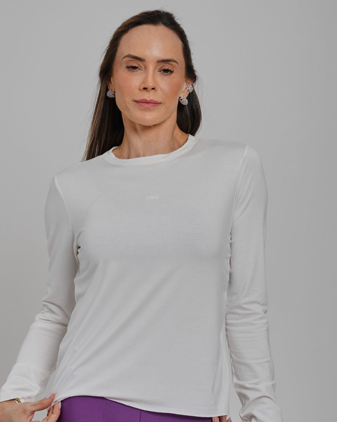 Camiseta Cris ML - Viscose com elastano