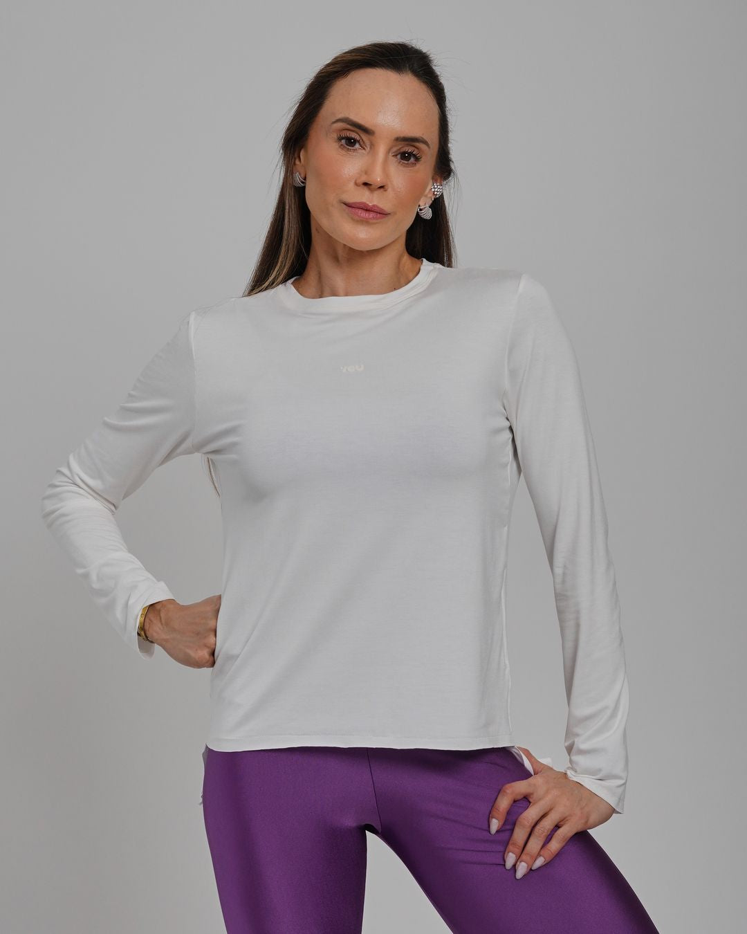 Camiseta Cris ML - Viscose com elastano