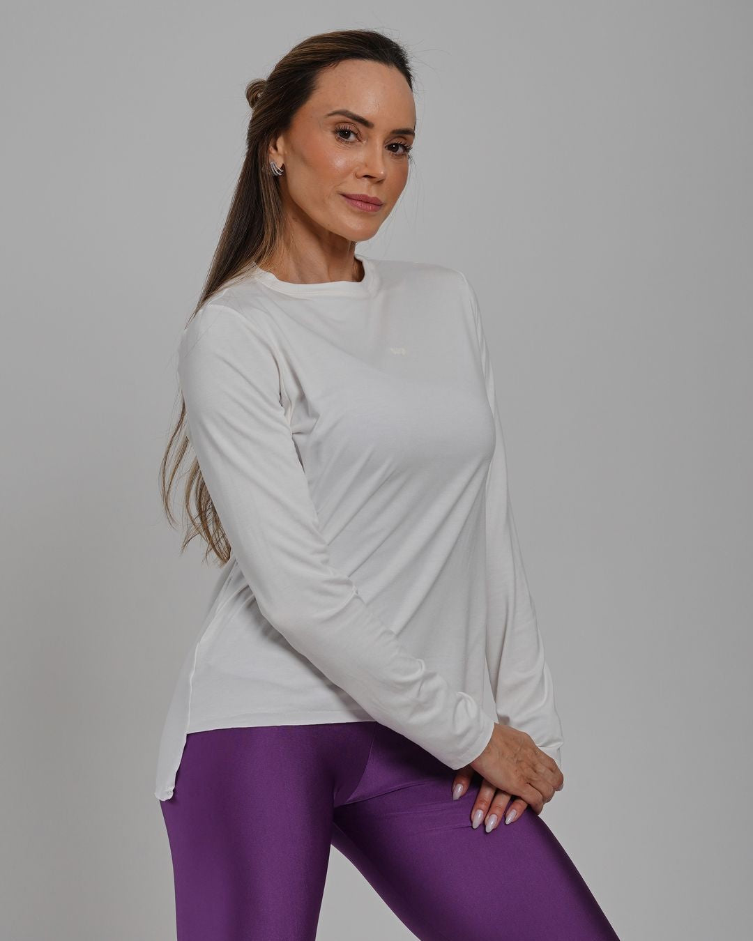 Camiseta Cris ML - Viscose com elastano