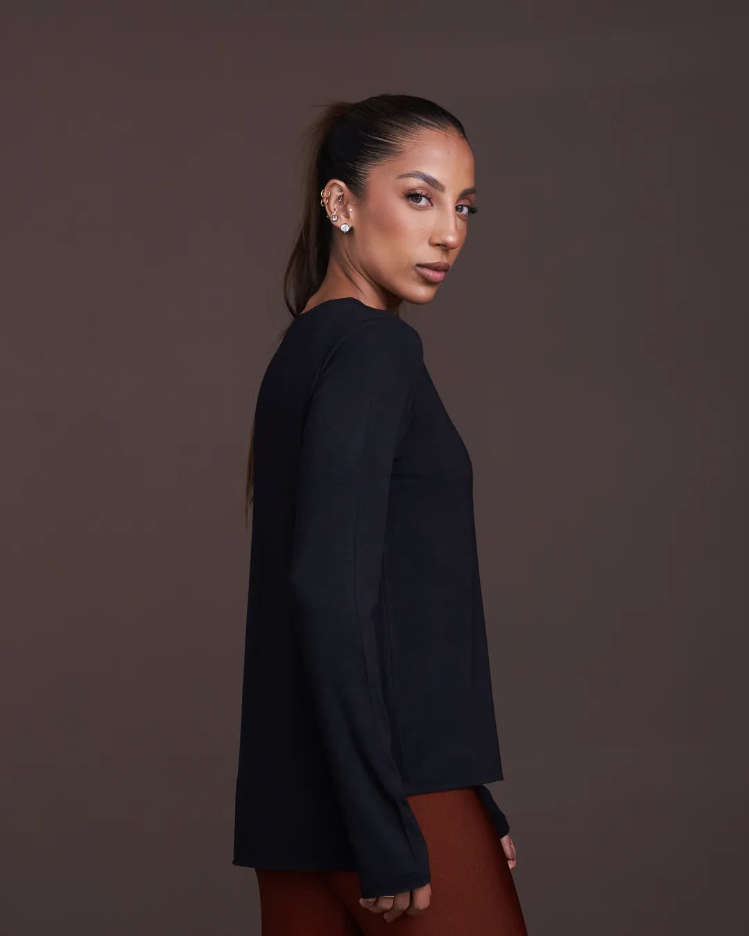 Camiseta Cris ML - Viscose com elastano