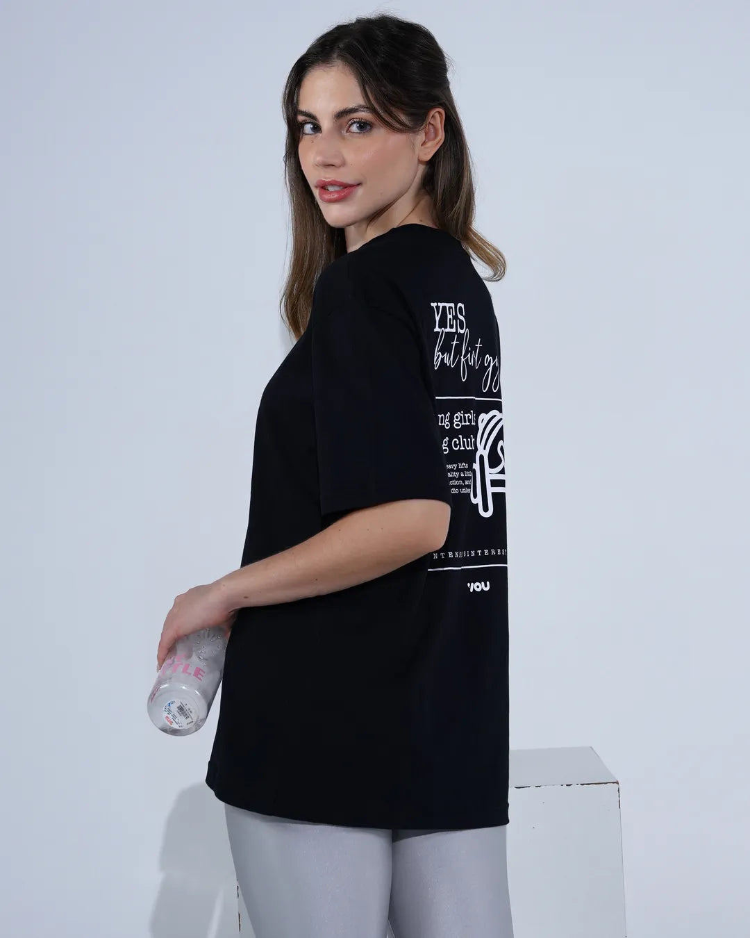Camiseta Oversized Gym - Algodão