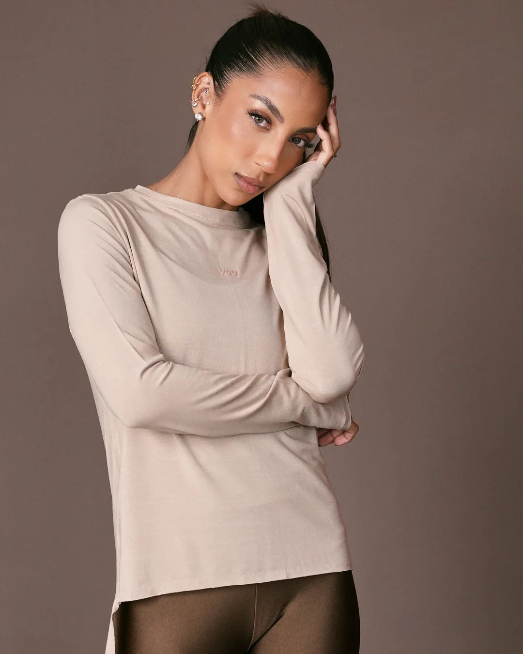 Camiseta Cris ML - Viscose com elastano