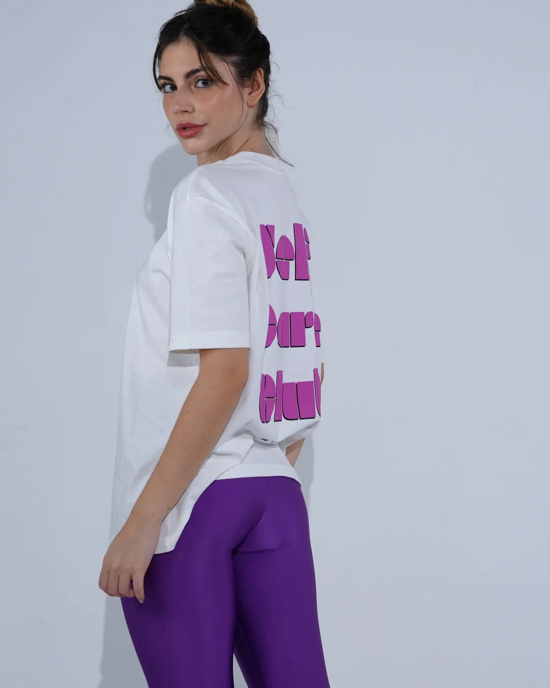 Camiseta Oversized Club - Algodão