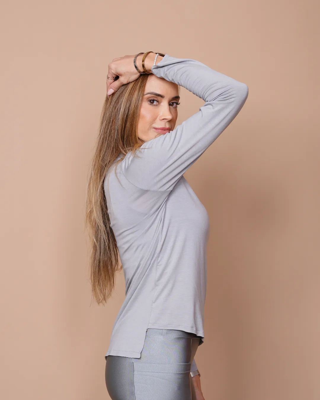 Camiseta Cris ML - Viscose com elastano