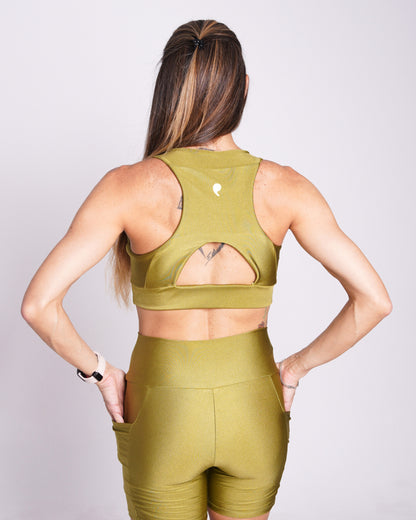 Top Nadador c/bolso - Lycra