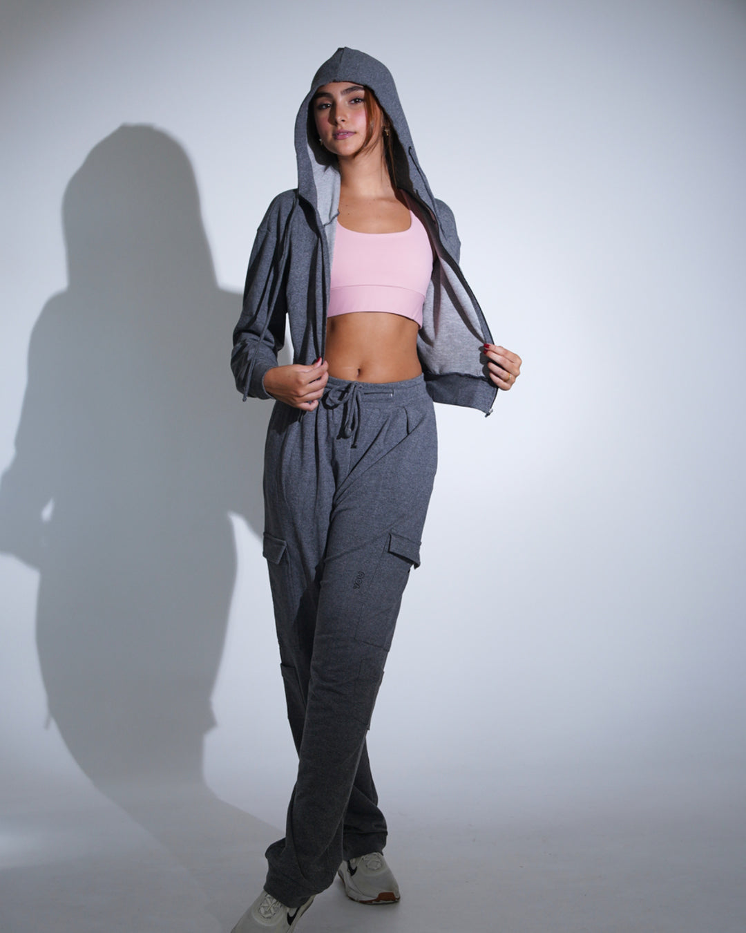 CALÇA ANINHA COM BOLSO - MOLETOM
